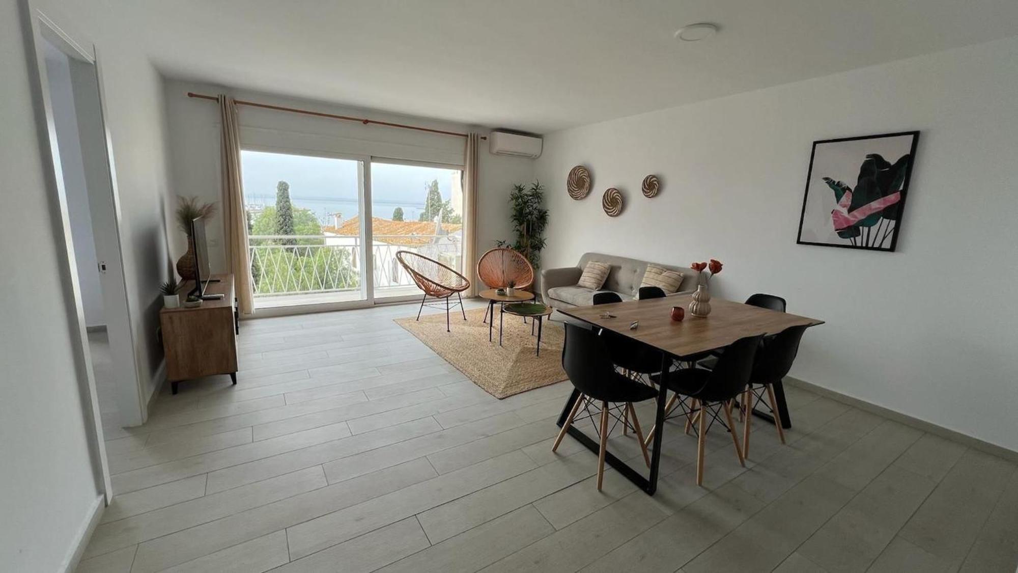 Apartamento Frente Al Mar Roses Kültér fotó